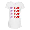 Grl Pwr Maternity Scoop Neck T-shirt
