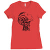 robot girl machine Ladies Fitted T-Shirt