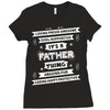 It's A Father Thing Ladies Fitted T-Shirt