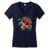 keep on bustin Women's V-Neck T-Shirt