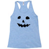 halloween jack o lantern Racerback Tank