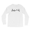 Heart Beats Mountain Long Sleeve Shirts