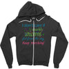 marching band i dont care if sparkly unicorns Zipper Hoodie
