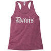 city of davis Racerback Tank