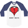 heart beats 3/4 Sleeve Shirt
