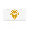 owl  (8) License Plate