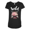 Wild One Maternity Scoop Neck T-shirt