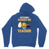 nothing scares me i'm a teacher Unisex Hoodie