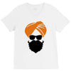 singh is king V-Neck Tee