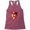 brid funny logo Racerback Tank