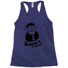 santa's a fake! Racerback Tank
