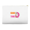 She Wants The D - Dunkin Donuts Accessory Pouches