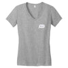 minimal typing bubble pocket tee Women's V-Neck T-Shirt