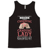 camping lady Tank Top