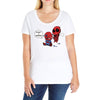 unicorn spidey Ladies Curvy T-Shirt
