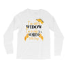 i'm not a widow i'm a wife to a husband with wings Long Sleeve Shirts
