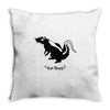 rat skunk Throw Pillow
