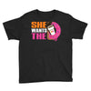 She Wants The D Dunkin Donuts Youth Tee