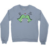 t rex problems Crewneck Sweatshirt