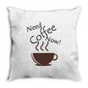 need coffee now! Throw Pillow