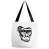 monkey face Tote Bags