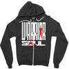 warrior soul logo Zipper Hoodie