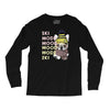 ski mood french bulldog Long Sleeve Shirts