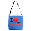 i love my bernina Adjustable Strap Totes
