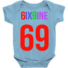 tekashi 6ix9ine  gummo 69 Baby Bodysuit