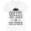queens are born in december (2) Ladies Fitted T-Shirt