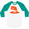 vinyl record 3/4 Sleeve Shirt