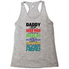 daddy you are my favorite superhero Racerback Tank