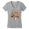 let's summon demons Women's V-Neck T-Shirt