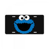 Cookie Monster Face License Plate