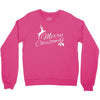 merry christmas flower Crewneck Sweatshirt