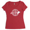 bitcoin' logo Women's Triblend Scoop T-shirt