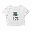 be rational get real Crop Top