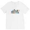 jurassic story V-Neck Tee