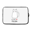 cat love person! Laptop sleeve
