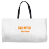 bad witch Weekender Totes