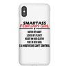 Smartass February Girl iPhoneX