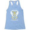 fishing fanatic1 Racerback Tank