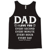 I Love You Dad Tank Top