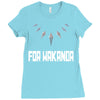for wakanda Ladies Fitted T-Shirt