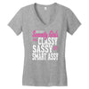 classy sassy Women's V-Neck T-Shirt