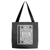 qr composition Tote Bags