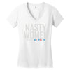 nasty women Women's V-Neck T-Shirt
