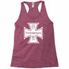 vw volkswagen iron cross Racerback Tank