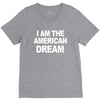 i am the american dream funny shirt wire the omar V-Neck Tee