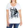 hellboy 6 Ladies Curvy T-Shirt